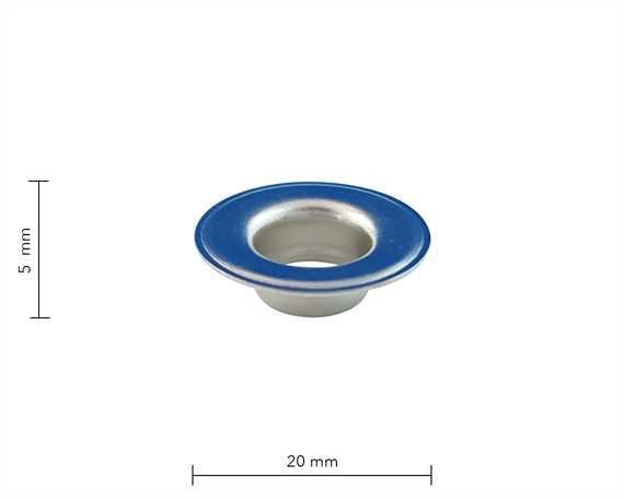EYELET SELF-PIERCING SP4 NICKEL PLATE 10MM