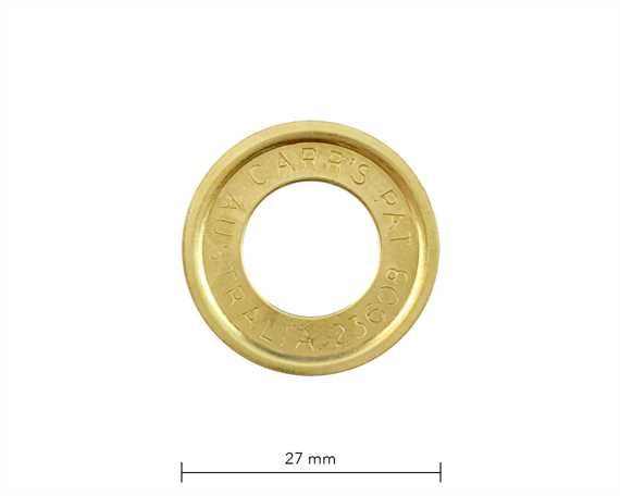 WASHER FOR SP7 EYELET BRASS 