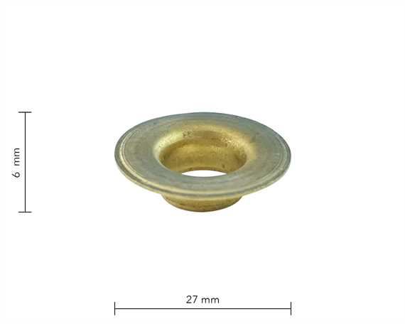 EYELET SELF-PIERCING SP7 BRASS 13MM