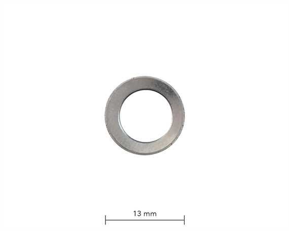 WASHER FOR SP1 EYELET NICKEL PLATE
