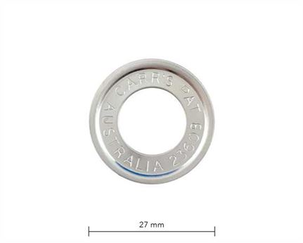 WASHER FOR SP7 EYELET SPIKED NICKEL PLATE