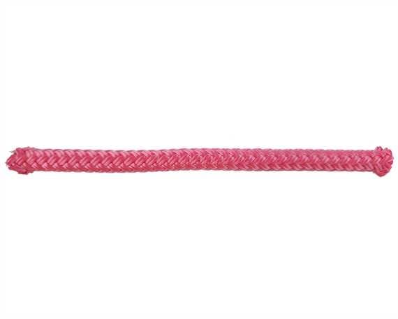 DOUBLE BRAID EQUESTRIAN ROPE 8MM SOLID PINK