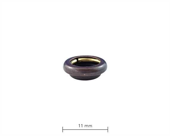 PRESS STUD MINI DU ANTIQUE SOCKET PER 1000