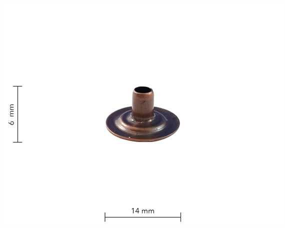 PRESS STUD LARGE DU ANTIQUE EYELET PER 1000
