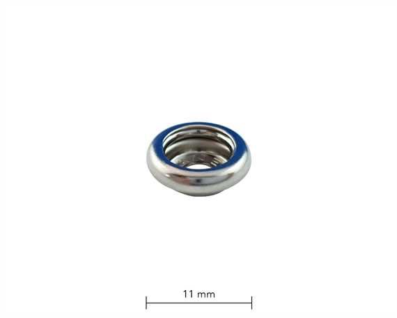 PRESS STUD MINI DU NICKEL SOCKET PER 100
