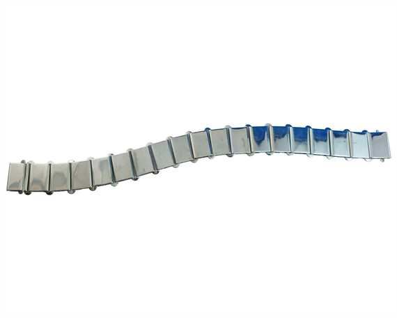 FLAT FRONT BROW BAND CHAIN NP BRASS 15MM