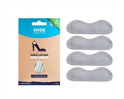  SHOE DOCTOR SLIP SUEDE HEEL GRIPS (2 PR PACK)