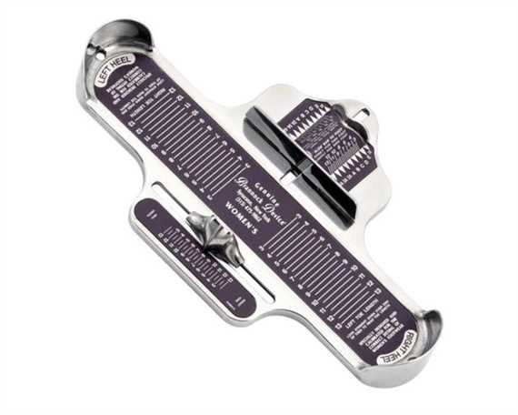 BRANNOCK FOOT MEASURE - U.S. LADIES, SIZE 3-13