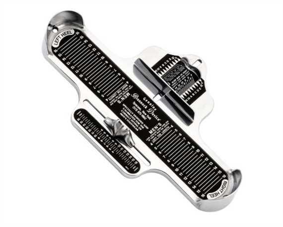BRANNOCK FOOT MEASURE - U.S. MENS, SIZE 4-16