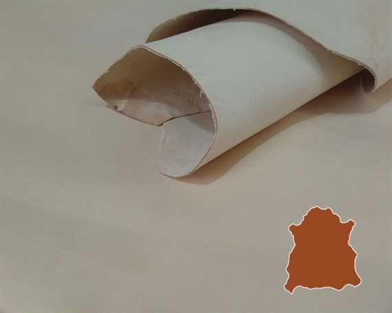VEG SHEEP LARGE SKIN 1.1/1.2MM NATURAL GREAT CRAFT LEATHER