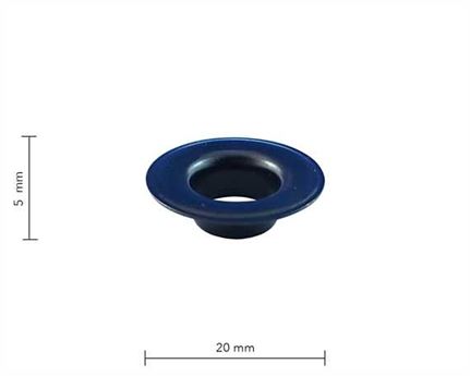 EYELET SELF-PIERCING SP4 BLACK 10MM