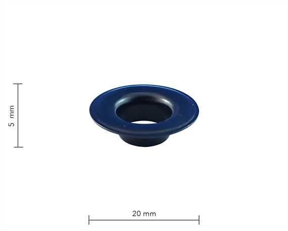 EYELET SELF-PIERCING SP4 BLACK 10MM