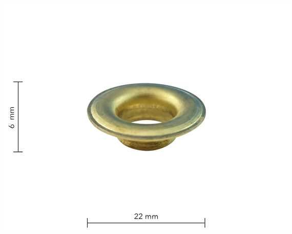 EYELET SELF-PIERCING SP6 BRASS