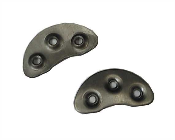 PLATES SIZE 000 PER PAIR 