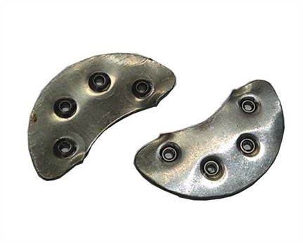 PLATES SIZE 7 PER PAIR 