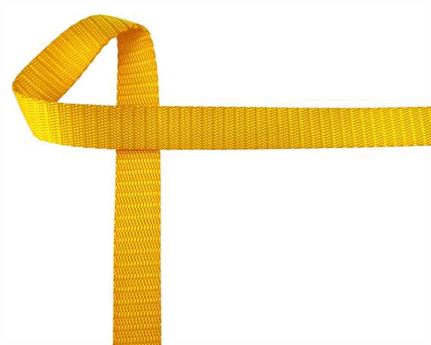 WEBBING POLYESTER GOLD HPW 20MM (PER L/MTR)