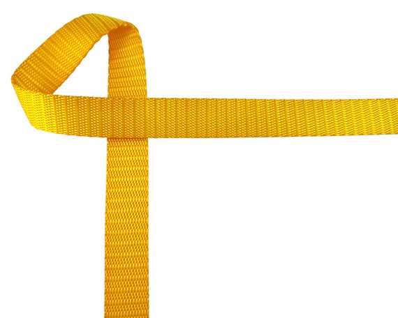 WEBBING POLYESTER GOLD HPW 20MM (PER L/MTR)