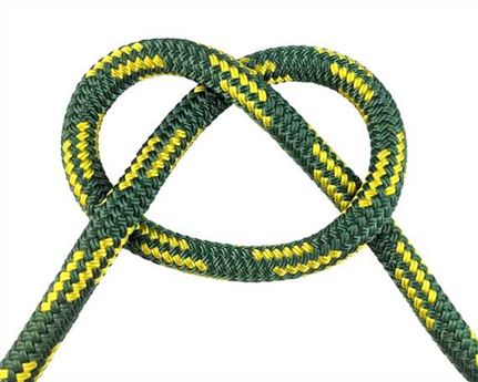 ROPE EQUI-TUFF DOUBLE BRAID (PER L/MTR) 12MM GREEN/GOLD