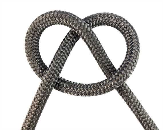 ROPE MARINE DOUBLE BRAID (PER L/MTR) 12MM SOLID GREY