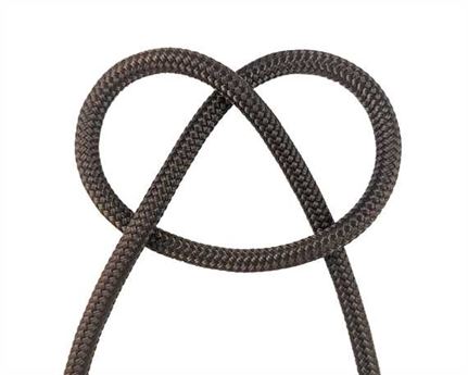 ROPE MARINE DOUBLE BRAID (PER L/MTR) 8MM SOLID BROWN