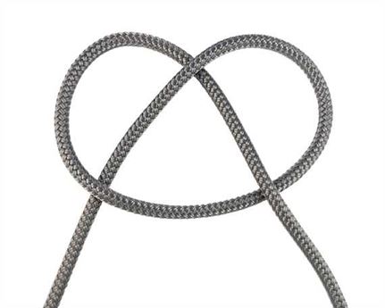 ROPE MARINE DOUBLE BRAID (PER L/MTR) 6MM SOLID GREY