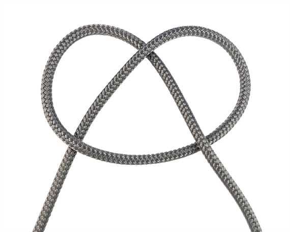 ROPE MARINE DOUBLE BRAID (PER L/MTR) 6MM SOLID GREY