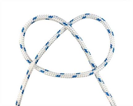 ROPE MARINE DOUBLE BRAID (PER L/MTR) 6MM WHITE - VARIOUS FLECK