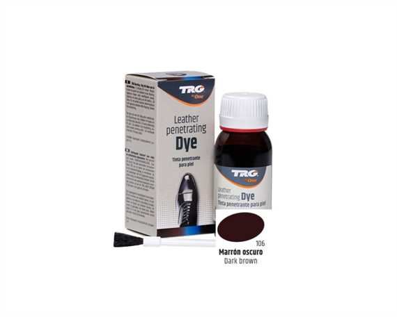  TRG LEATHER PENETRATING DYE 50 ml. # 106 Dark brown