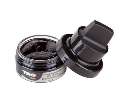  TRG SELF SHINE SHOE CREAM KIT 50 ml. # 118 BLACK