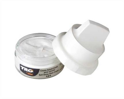  TRG SELF SHINE SHOE CREAM KIT 50 ml. # 101 WHITE