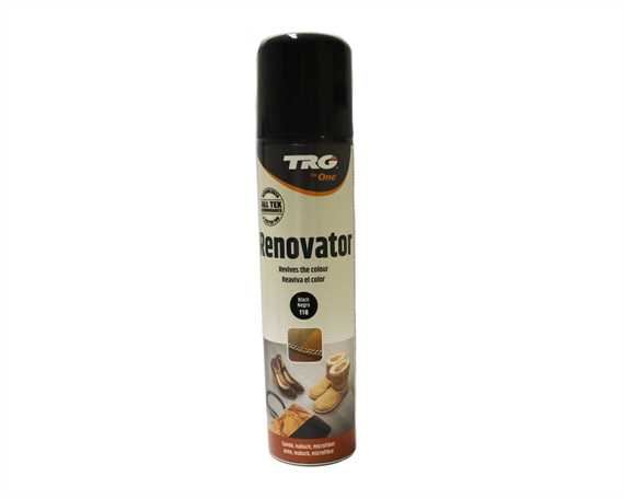  TRG SUEDE & NUBUCK BLACK RENOVATOR SPRAY 250 ml. # 118