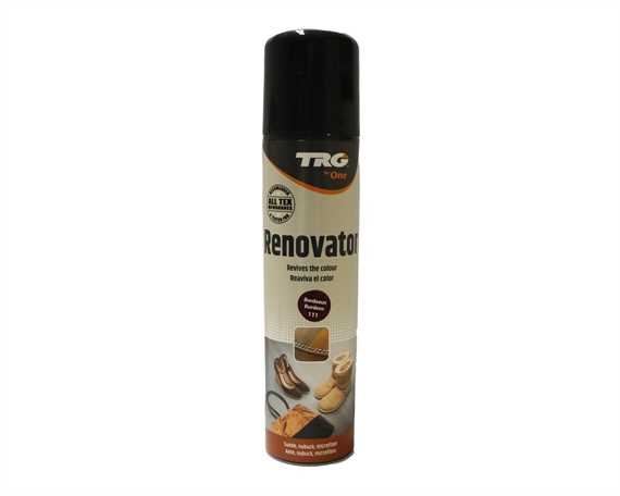  TRG SUEDE & NUBUCK BORDEAUX RENOVATOR SPRAY 250 ml. # 111