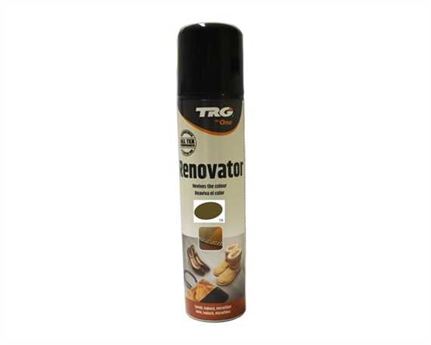  TRG SUEDE & NUBUCK OLIVE GREEN RENOVATOR SPRAY 250 ml. # 134