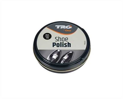  TRG SHOE POLISH TIN 100 ml. # 118 BLACK