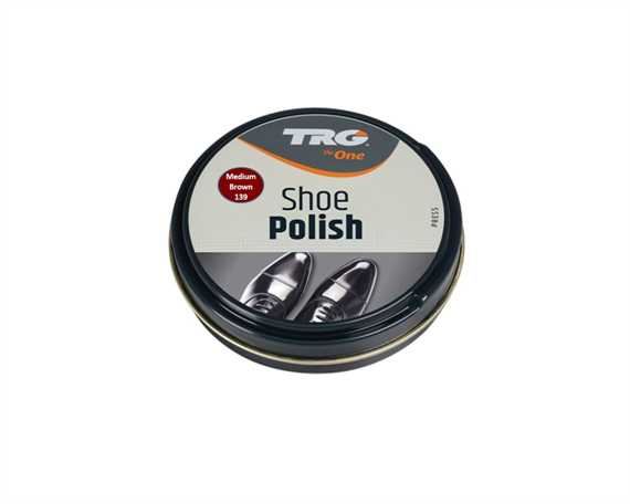  TRG SHOE POLISH TIN 100 ml. # 139 MEDIUM BROWN