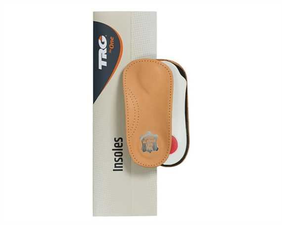 TRG INSOLES ERGONOMIC LEATHER ANATOMICAL 3/4 SIZE 41