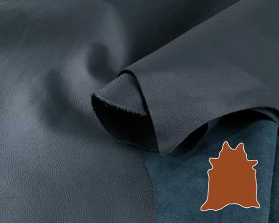 VERMANI PELLI LATINI AZZURE UPHOLSTERY LEATHER FULL HIDE