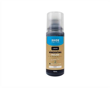  SHOE DOCTOR LIQUID RENOVATING POLISH BLACK 75ml