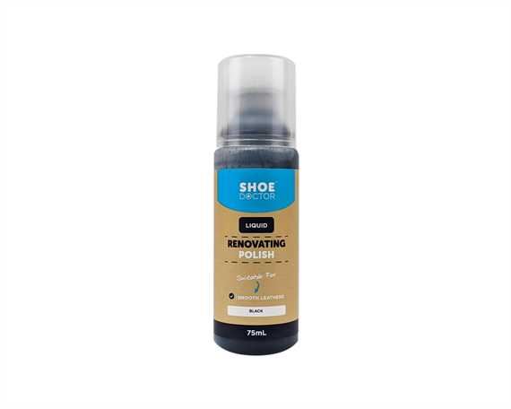  SHOE DOCTOR LIQUID RENOVATING POLISH BLACK 75ml