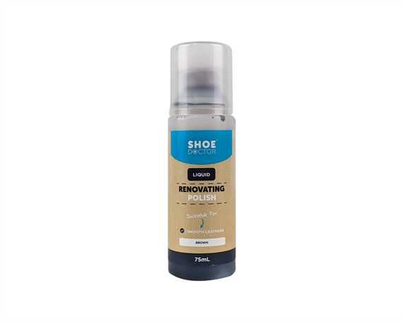  SHOE DOCTOR LIQUID RENOVATING POLISH BROWN 75ml