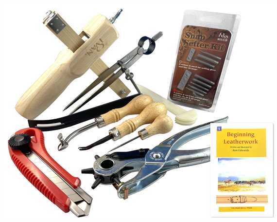  11 PIECE BASIC LEATHERWORK TOOL KIT