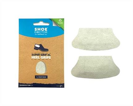  SHOE DOCTOR SLIP SUEDE HEEL GRIPS XL MENS (1 PR PACK)