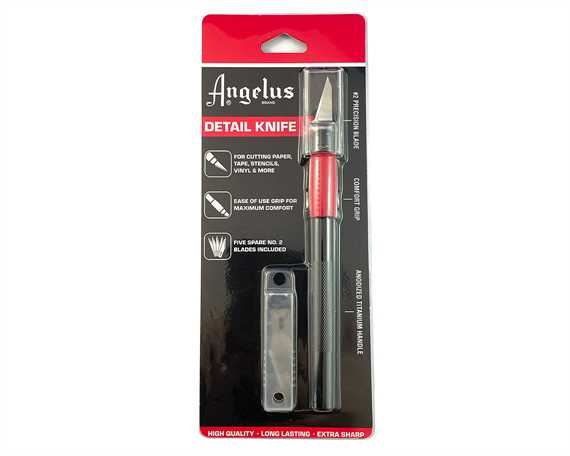 ANGELUS DETAIL KNIFE #2 WITH 5 SPARE BLADES
