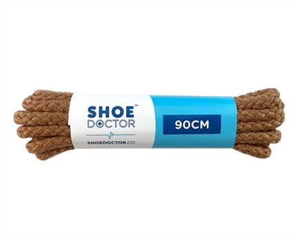  SHOE DOCTOR 90CM CORDED LACE LIGHT BROWN