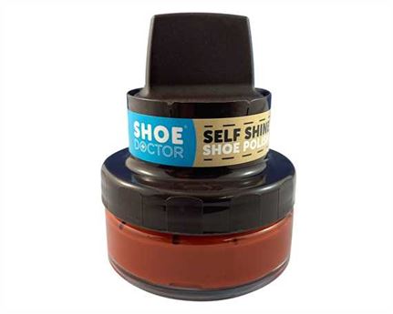  SHOE DOCTOR SELF SHINE SHOE POLISH LIGHT BROWN 50mL