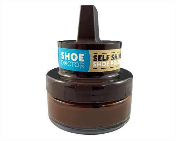  SHOE DOCTOR SELF SHINE SHOE POLISH MEDIUM BROWN 50mL