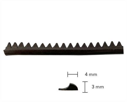 RANDING RUBBER LADIES FINE BROWN #1600 (MT)