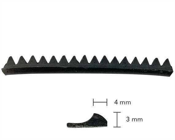 RANDING RUBBER LADIES FINE BLACK #1600 (MT)