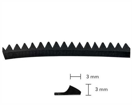 RANDING RUBBER BLACK  #1602 (MT) 