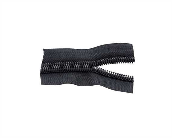 ZIP OPEN END #5 NYLON COIL BLACK 89 CM